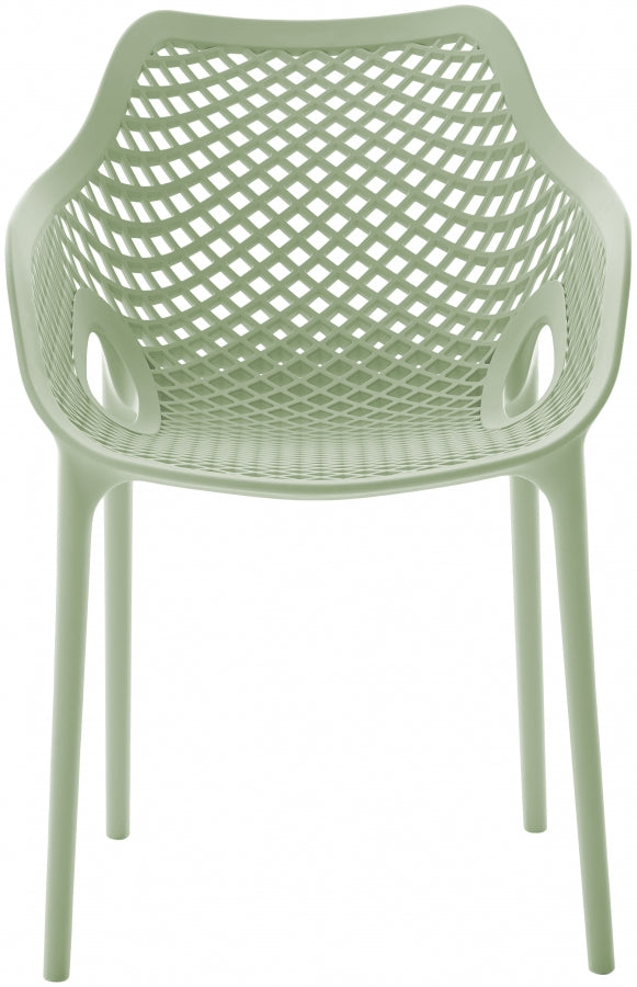 Mykonos Plastic Outdoor Patio Dining Chair