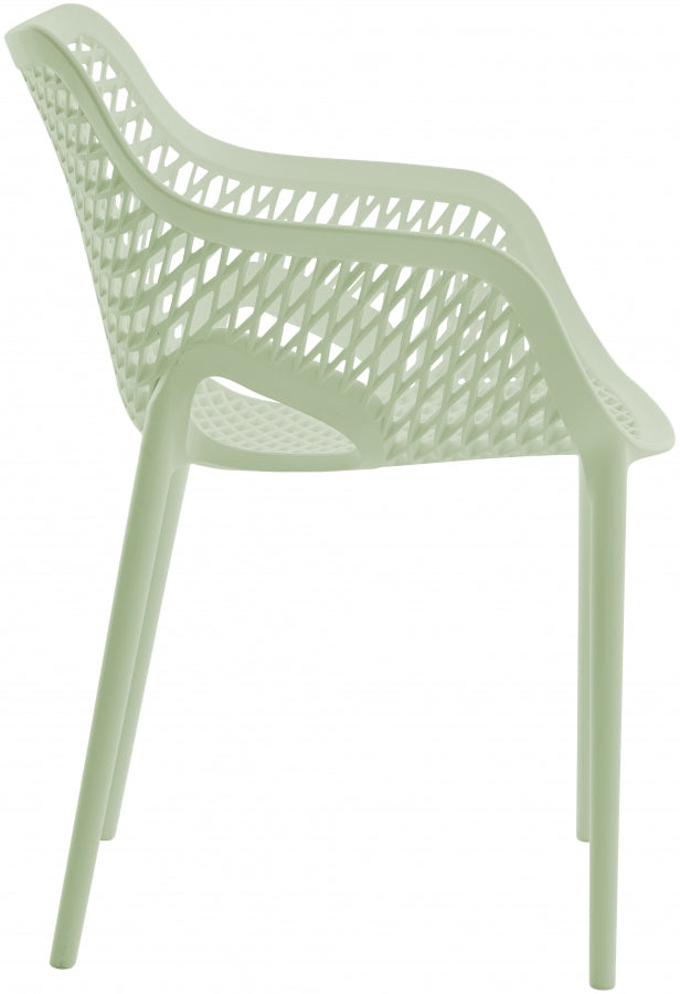 Mykonos Plastic Outdoor Patio Dining Chair