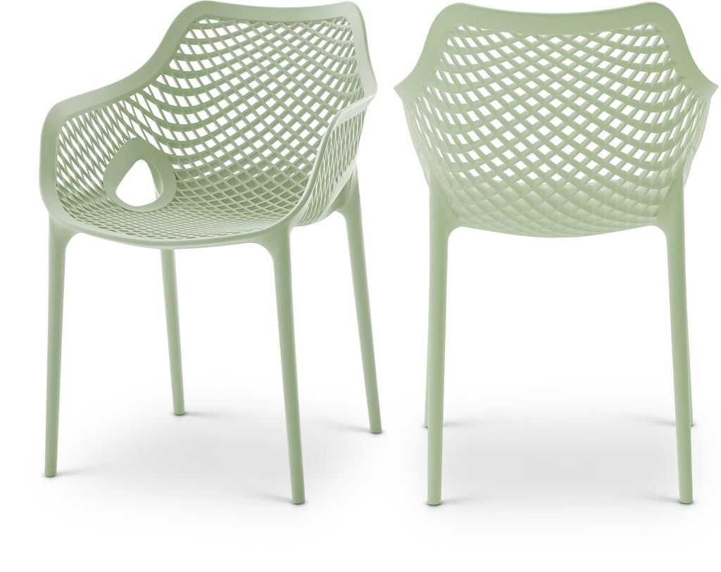 Mykonos Plastic Outdoor Patio Dining Chair