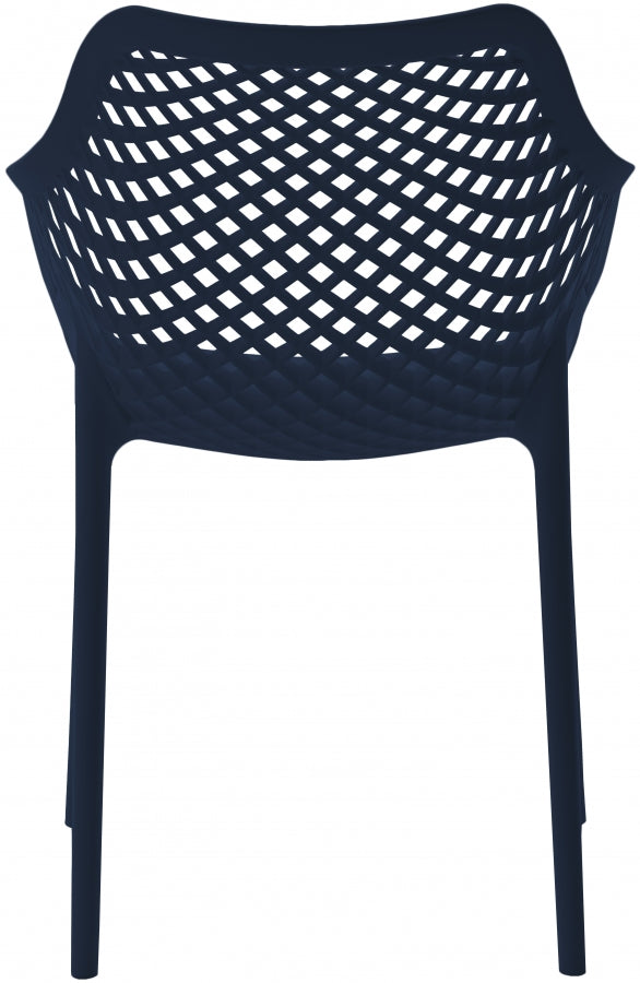 Mykonos Plastic Outdoor Patio Dining Chair