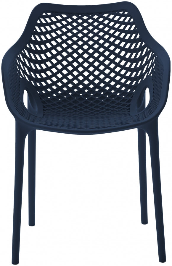 Mykonos Plastic Outdoor Patio Dining Chair