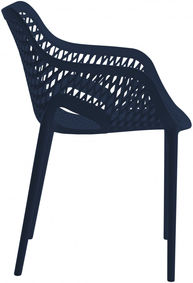Mykonos Plastic Outdoor Patio Dining Chair