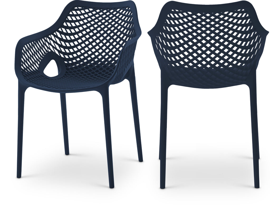 Mykonos Plastic Outdoor Patio Dining Chair