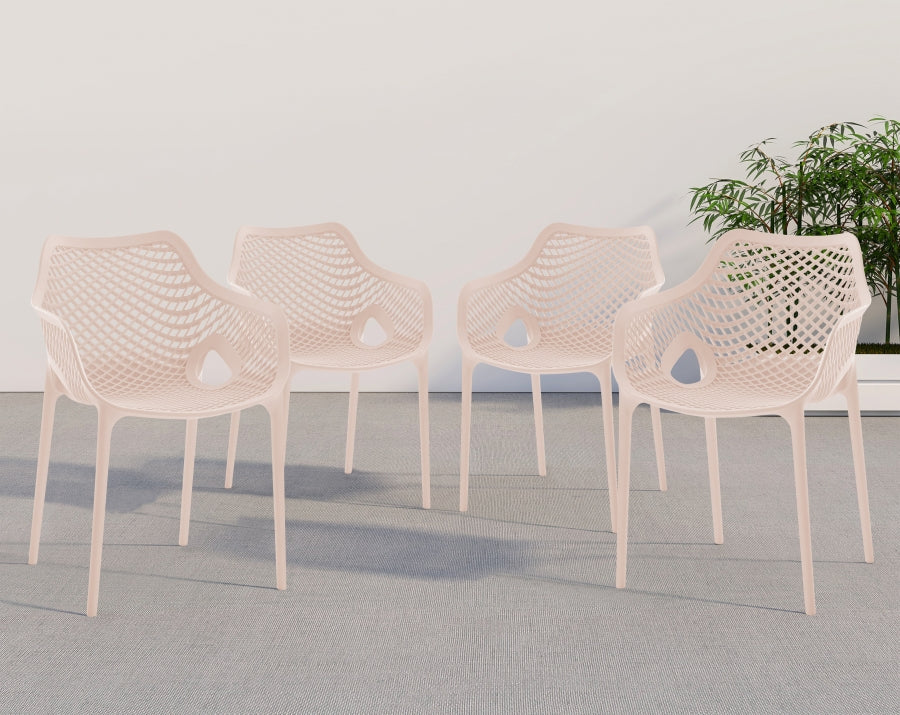 Mykonos Plastic Outdoor Patio Dining Chair