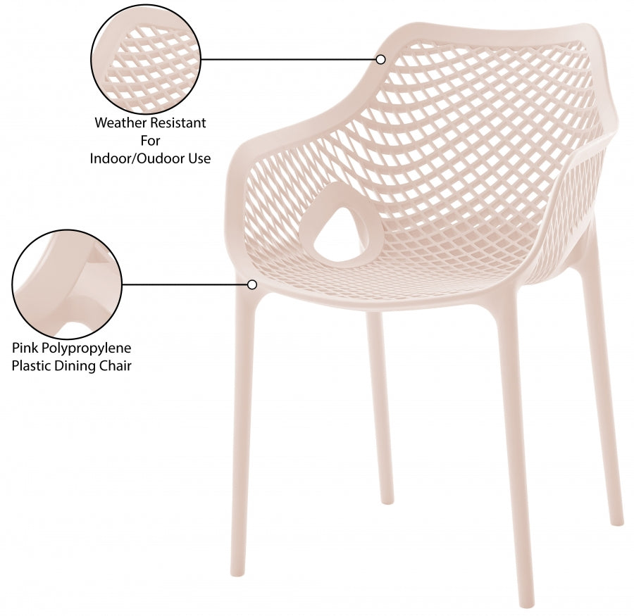 Mykonos Plastic Outdoor Patio Dining Chair