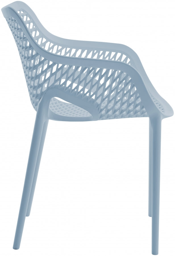 Mykonos Plastic Outdoor Patio Dining Chair