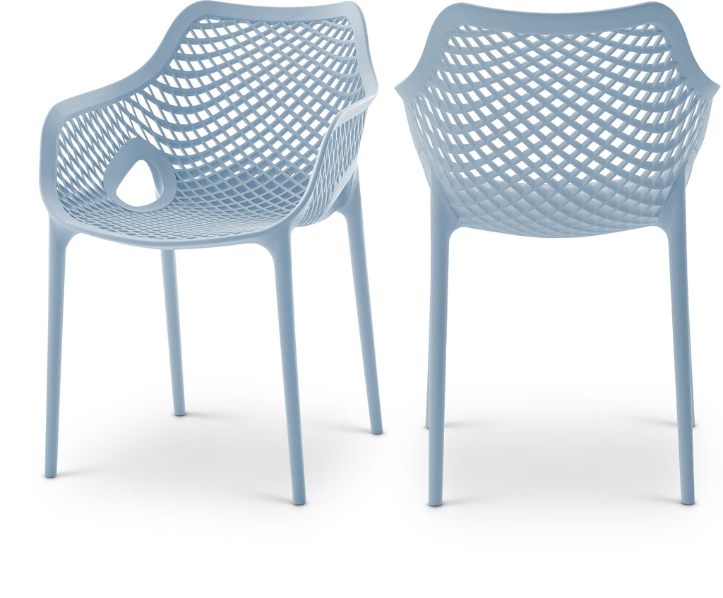 Mykonos Plastic Outdoor Patio Dining Chair