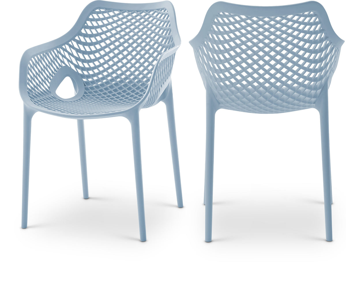 Mykonos Plastic Outdoor Patio Dining Chair