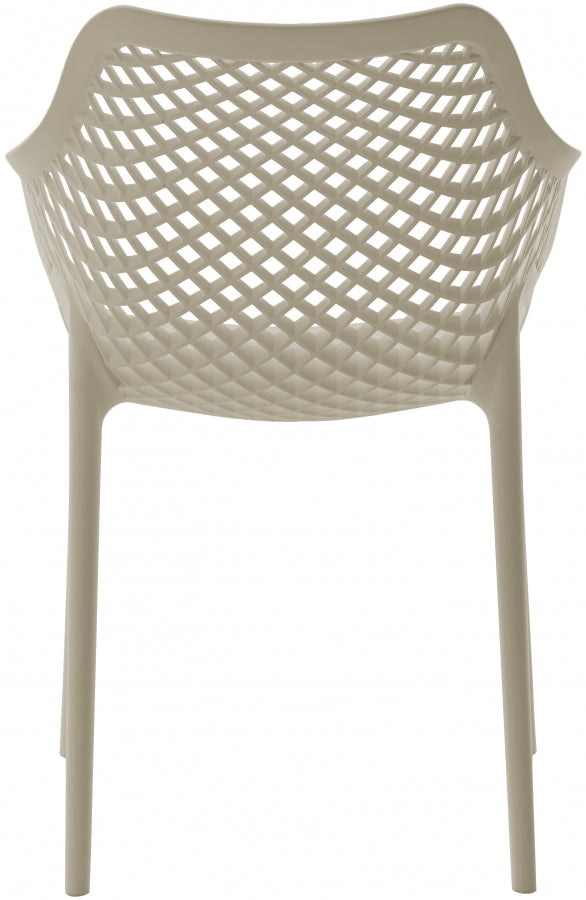 Mykonos Plastic Outdoor Patio Dining Chair