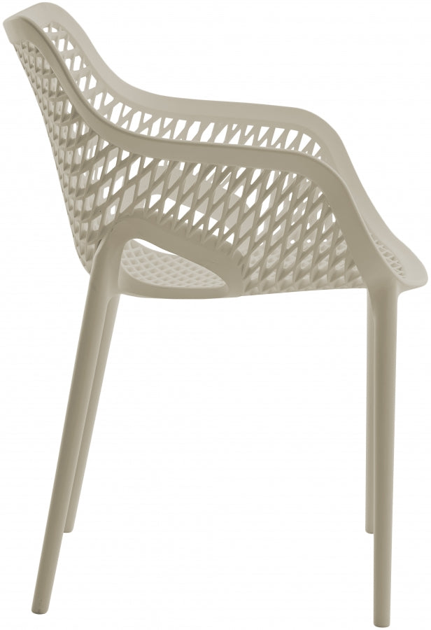 Mykonos Plastic Outdoor Patio Dining Chair