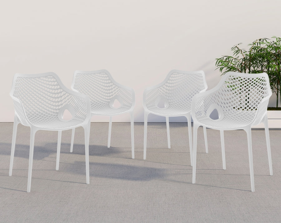 Mykonos Plastic Outdoor Patio Dining Chair