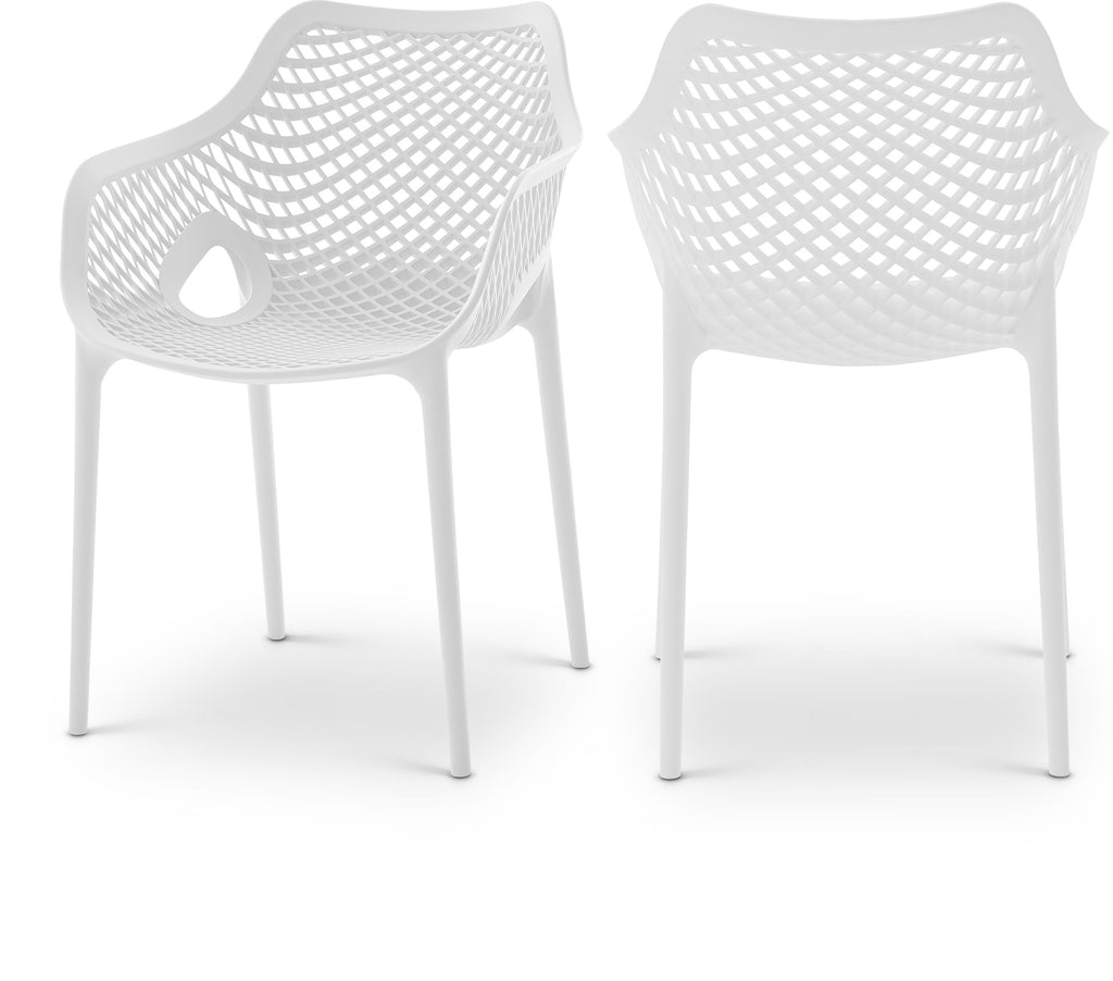 Mykonos Plastic Outdoor Patio Dining Chair