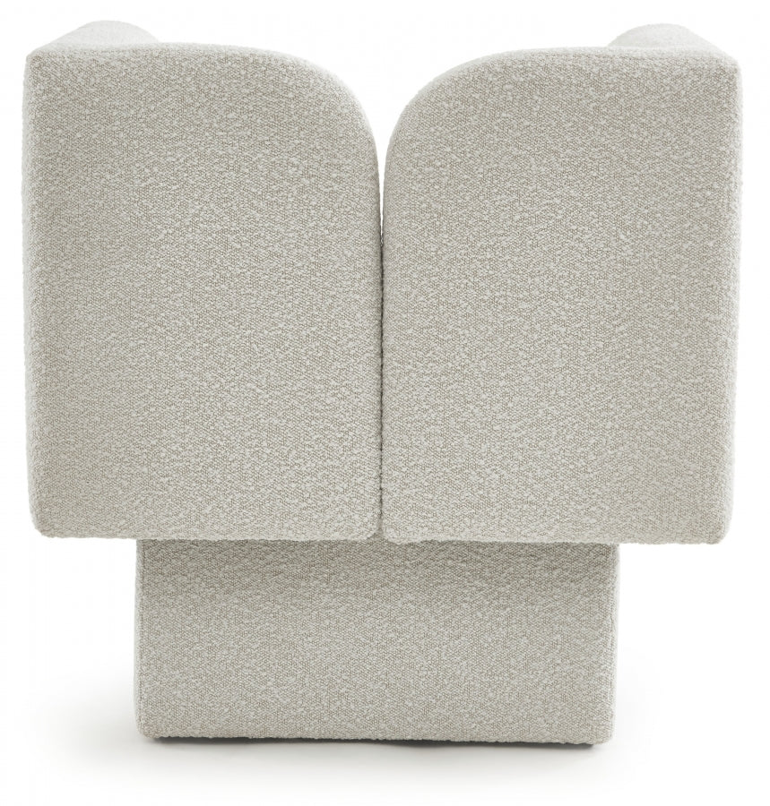 Marcel Boucle Fabric Upholstered Chair