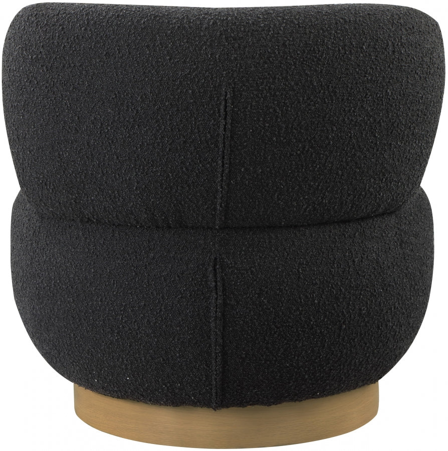 Calais Boucle Fabric Upholstered Accent Chair