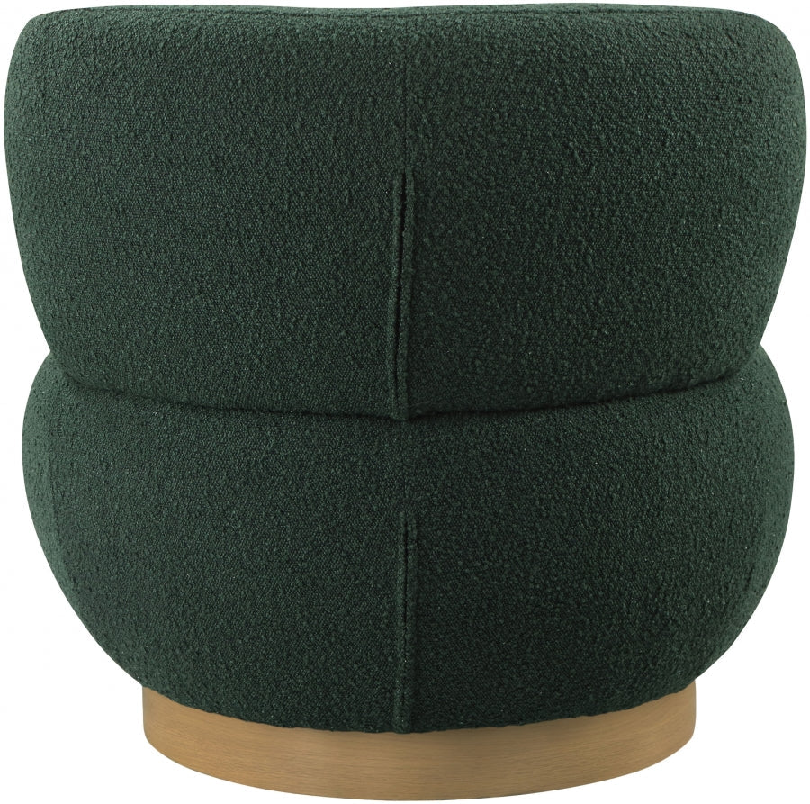 Calais Boucle Fabric Upholstered Accent Chair