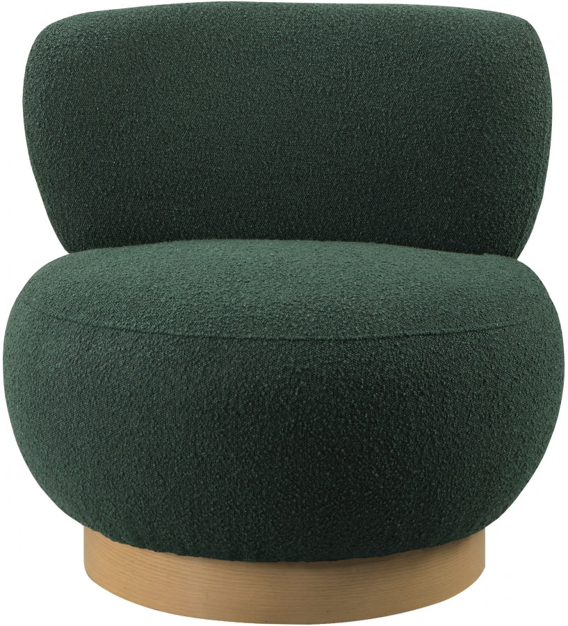 Calais Boucle Fabric Upholstered Accent Chair