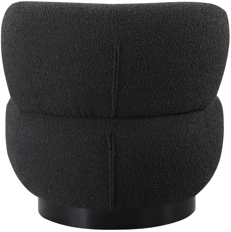 Calais Boucle Fabric Upholstered Accent Chair