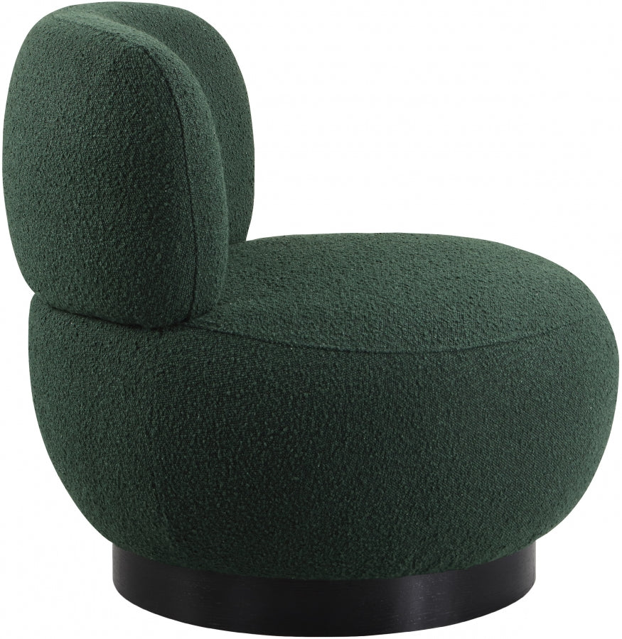Calais Boucle Fabric Upholstered Accent Chair