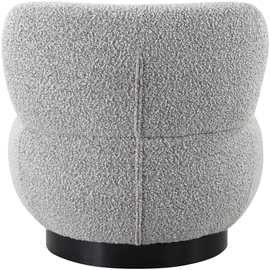 Calais Boucle Fabric Upholstered Accent Chair