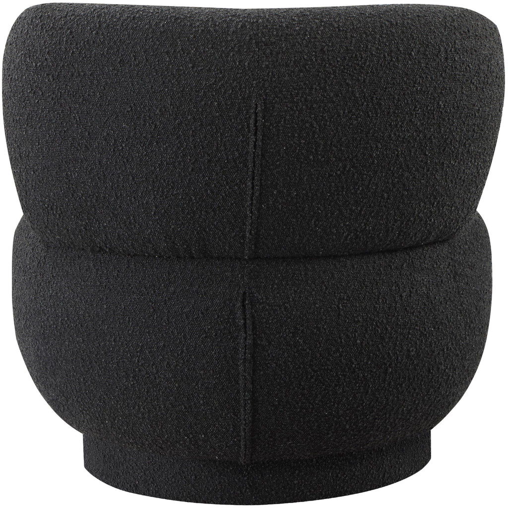 Calais Boucle Fabric Upholstered Accent Chair
