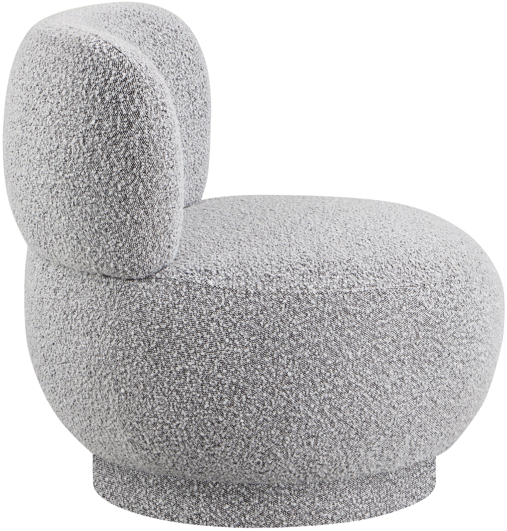 Calais Boucle Fabric Upholstered Accent Chair