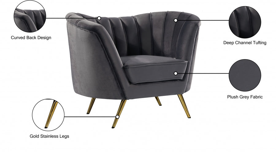 Margo Velvet Upholstered Chair