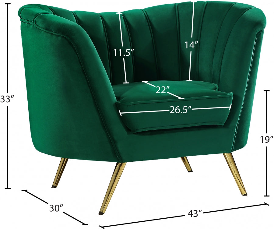 Margo Velvet Upholstered Chair