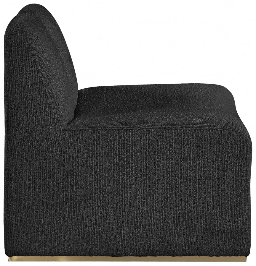 Alta Boucle Fabric Upholstered Accent Chair