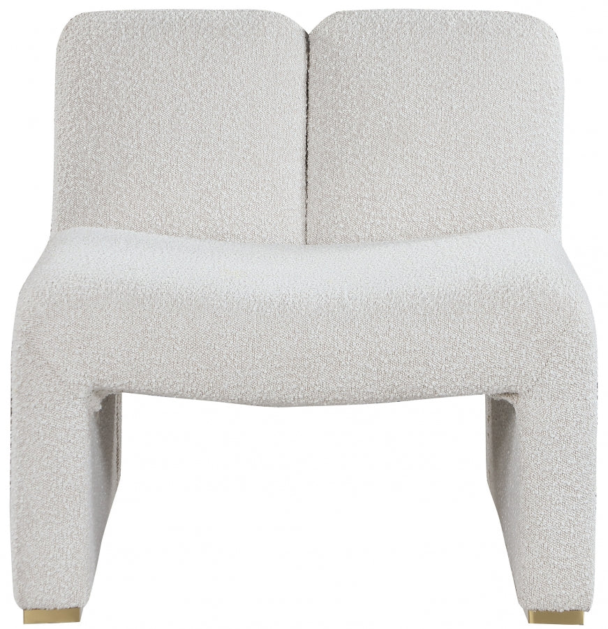 Alta Boucle Fabric Upholstered Accent Chair