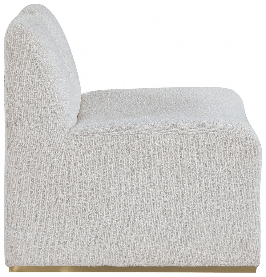 Alta Boucle Fabric Upholstered Accent Chair