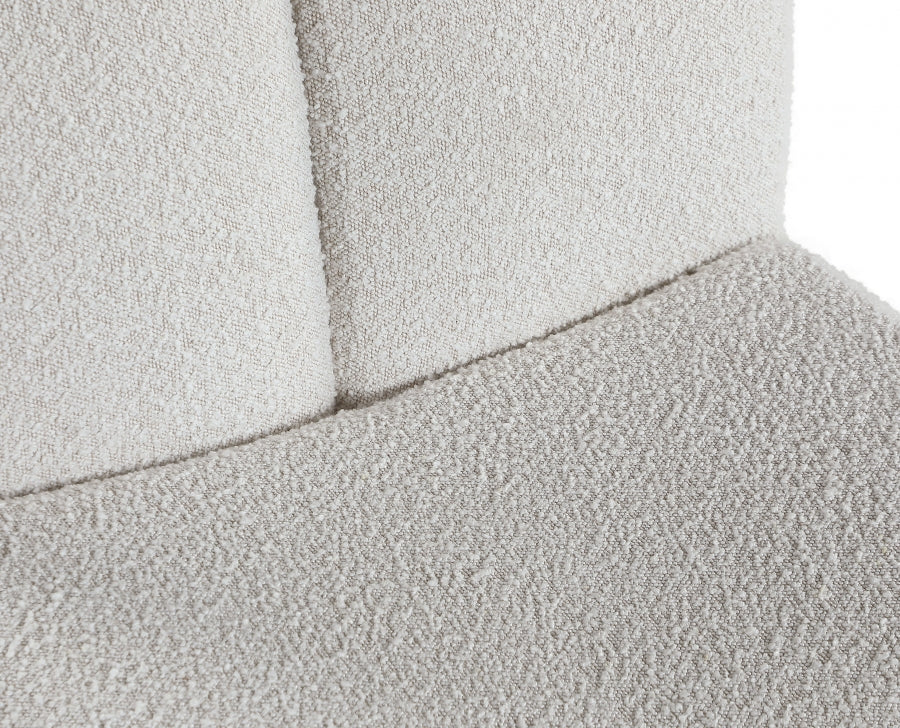 Alta Boucle Fabric Upholstered Accent Chair
