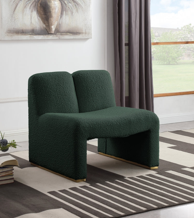 Alta Boucle Fabric Upholstered Accent Chair
