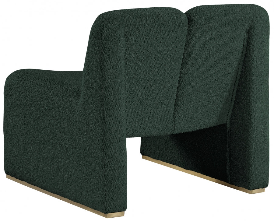 Alta Boucle Fabric Upholstered Accent Chair