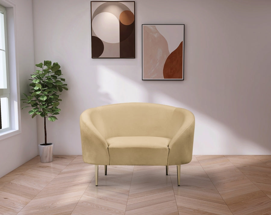 Ritz Velvet Upholstered Chair