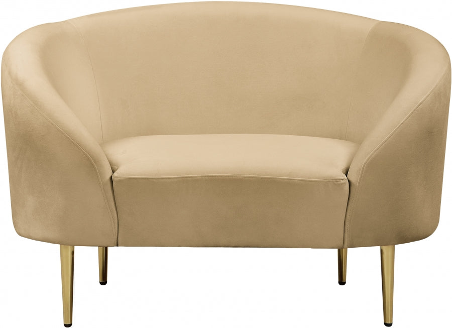 Ritz Velvet Upholstered Chair