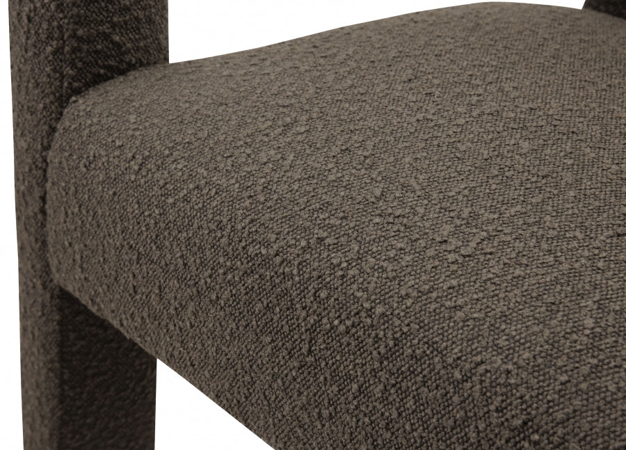 Athena Boucle Fabric Upholstered Accent | Dining Chair