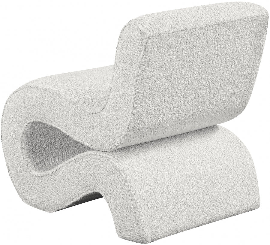 Desiree Boucle Fabric Upholstered Accent Chair