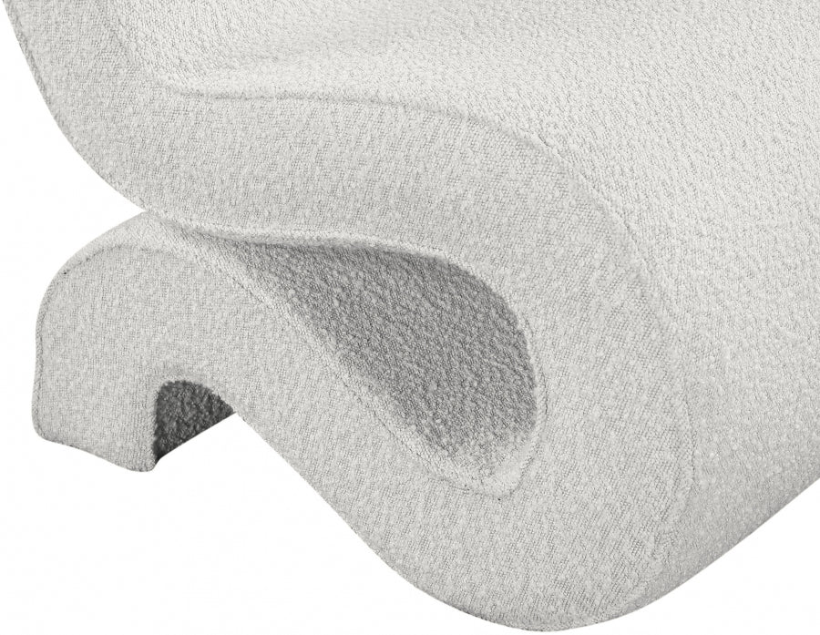 Desiree Boucle Fabric Upholstered Accent Chair