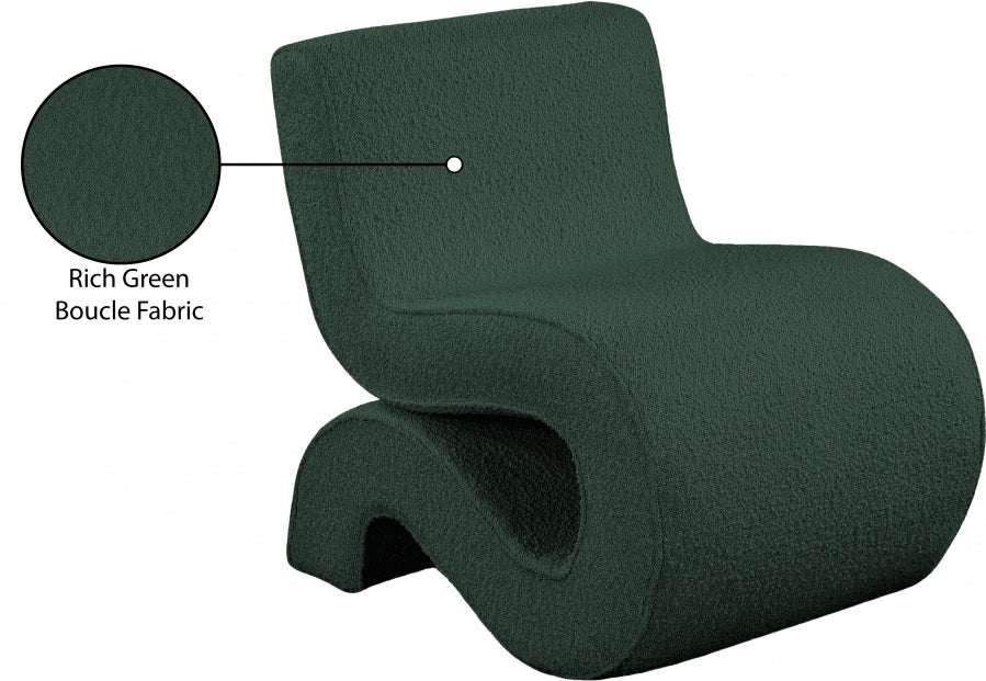 Desiree Boucle Fabric Upholstered Accent Chair