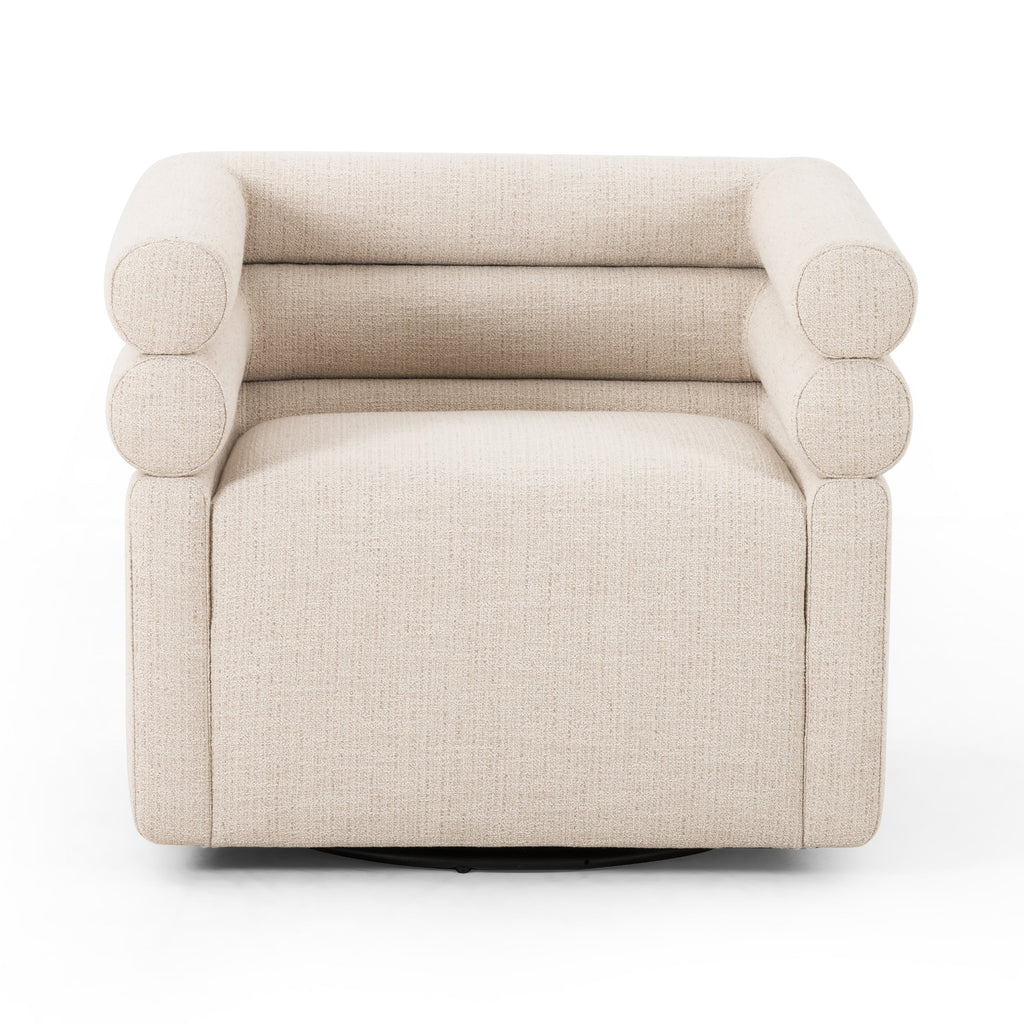Voohres Channeled Swivel Chair