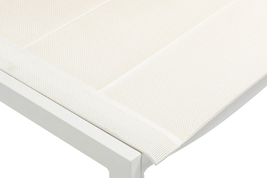 Maldives Mesh And Rope Fabric Outdoor Patio Dining Side Chair
