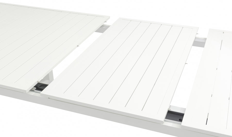 Maldives 95.5" Aluminum Outdoor Patio Dining Table
