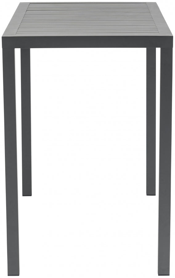 Maldives Aluminum Outdoor Patio Rectangle Bar Table
