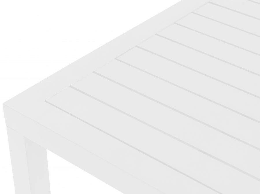 Maldives Aluminum Outdoor Patio Rectangle Bar Table
