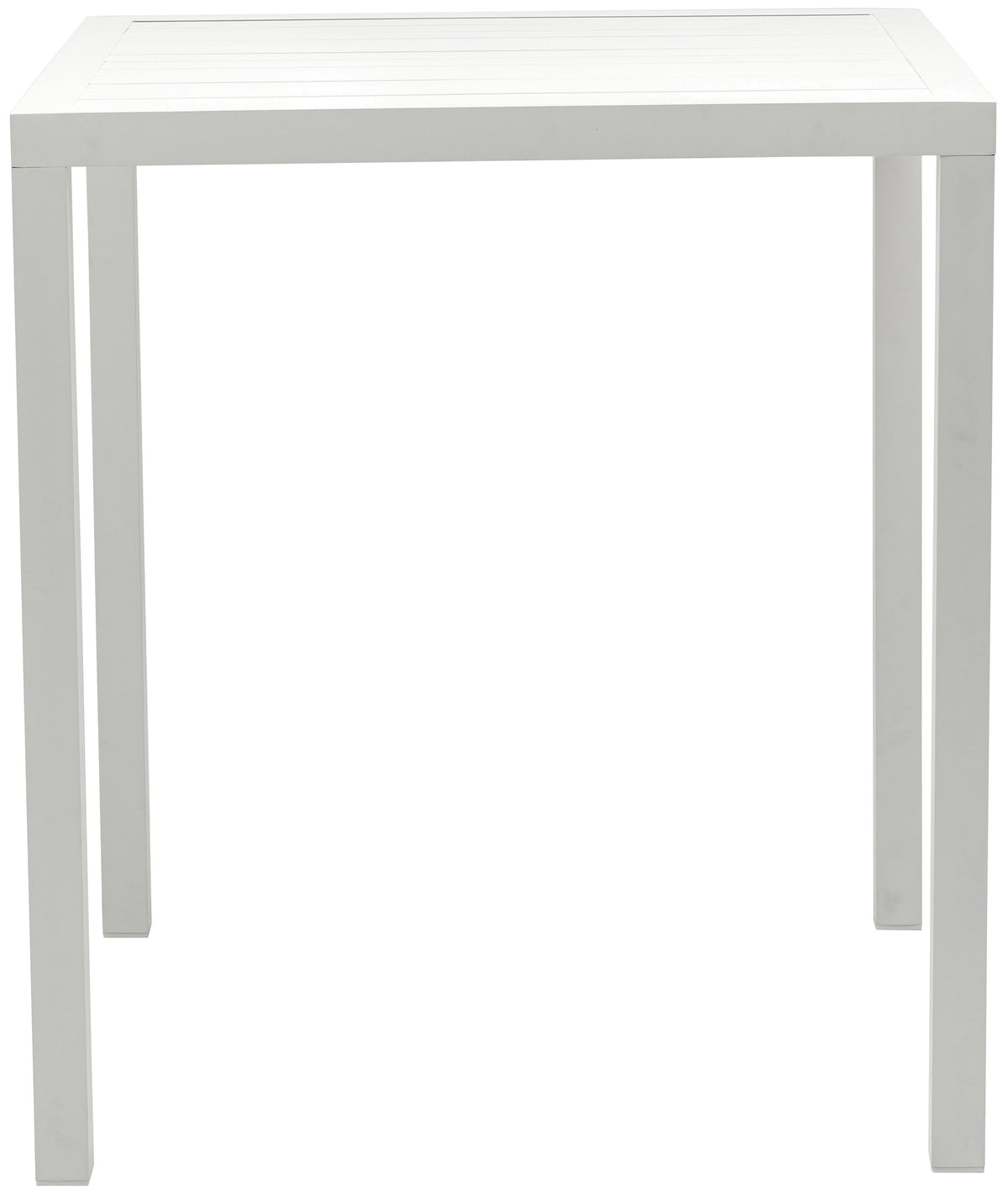 Maldives Aluminum Outdoor Patio Square Bar Table