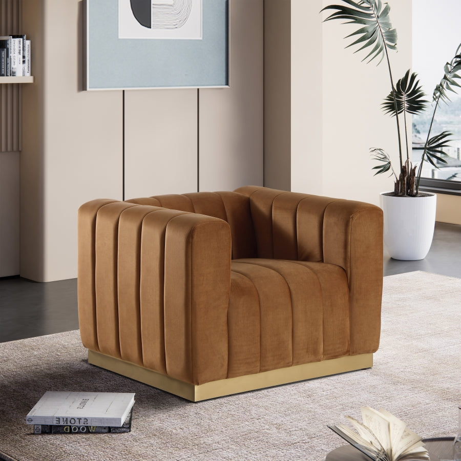 Marlon Velvet Upholstered Chair