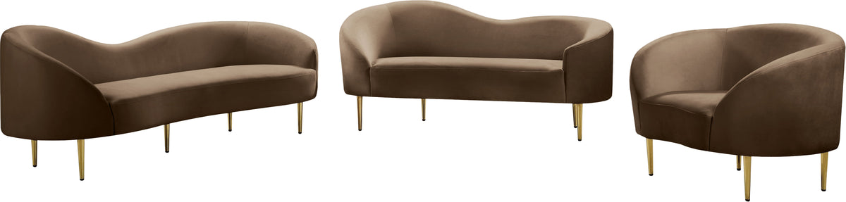 Ritz Velvet Upholstered Chair