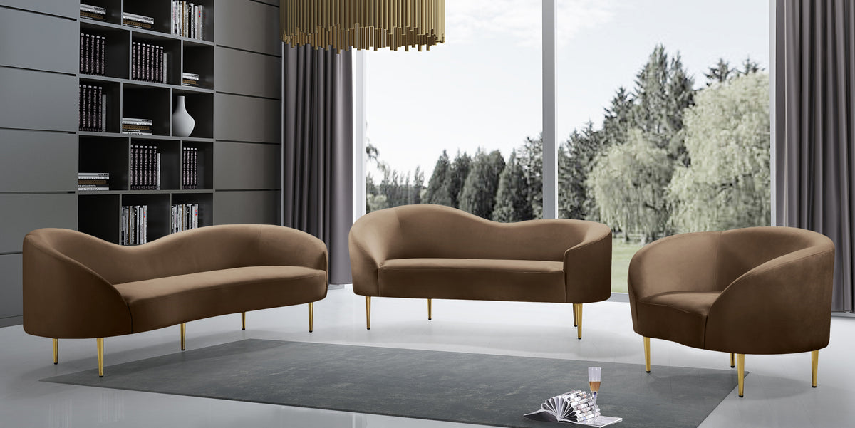 Ritz Velvet Upholstered Chair