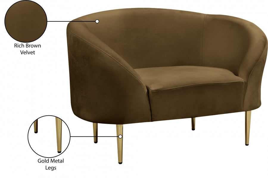 Ritz Velvet Upholstered Chair