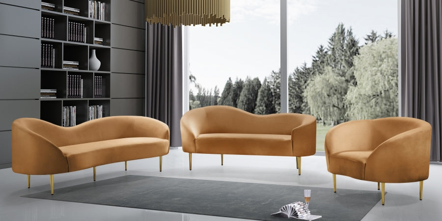 Ritz Velvet Upholstered Chair